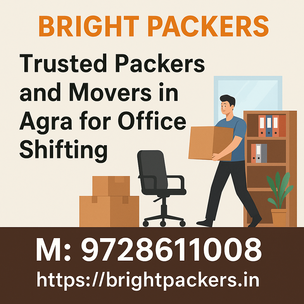 Packers and movers in agra for office shifting price
